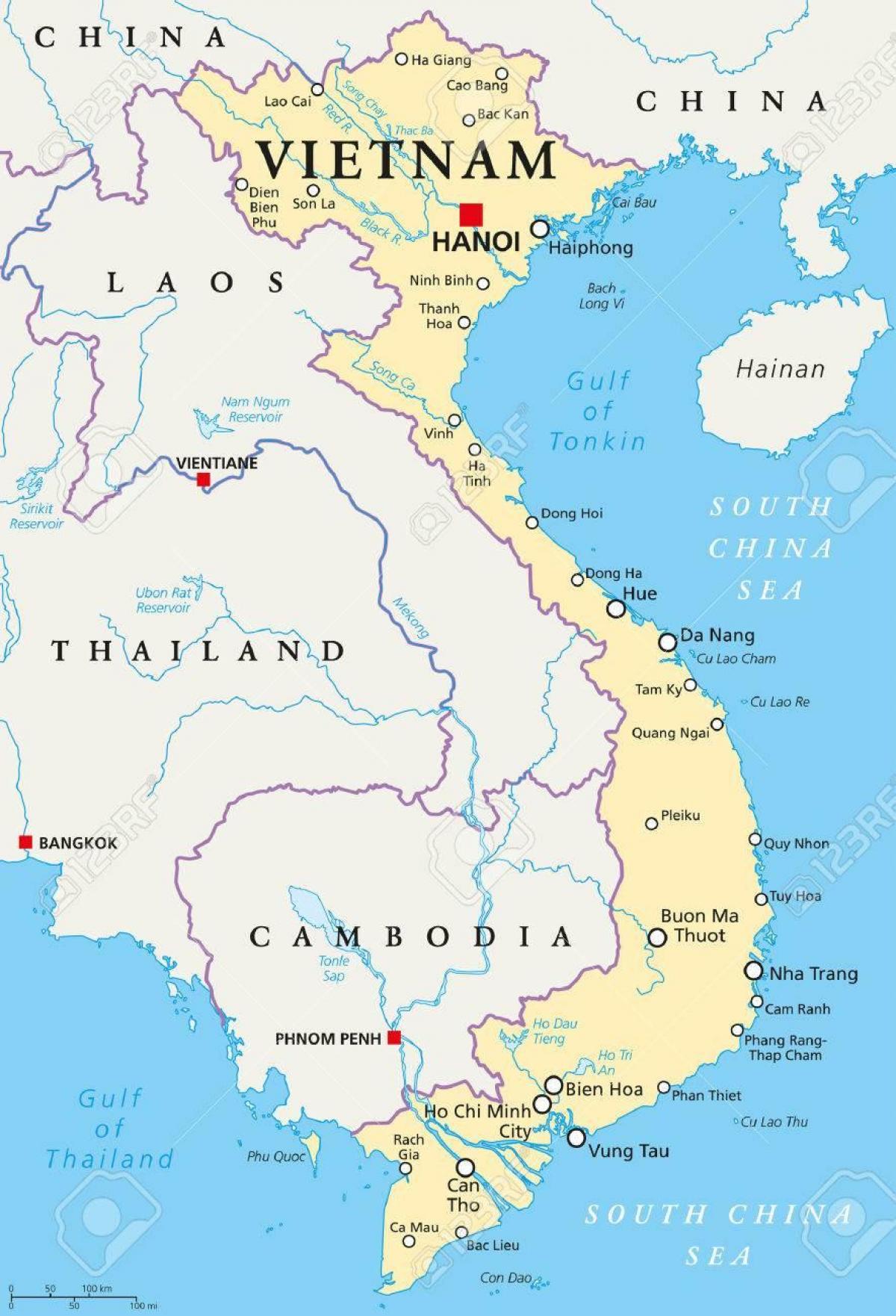 hanoi mapu lokacija